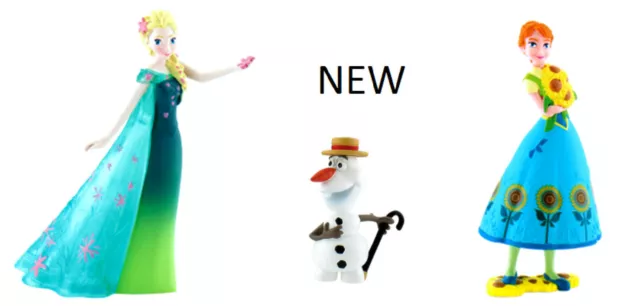 Disney Bullyland Bully Frozen Fever Serie 3 Personaggi New 2016