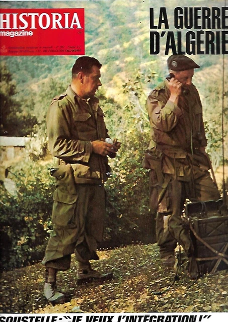Magazine n° 207 HISTORIA Spécial LA GUERRE D'ALGERIE-Jules TALLANDIER 1971