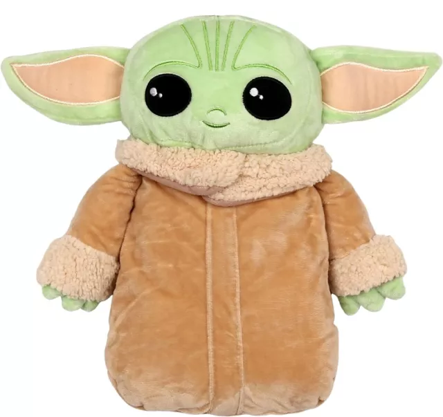 Borsa dell'acqua calda con morbido peluche Baby Yoda Star Wars