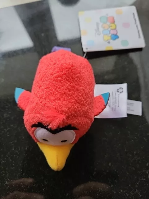 Disney Parks Tsum Tsum - Lago - Mini Soft Plush Beanie Toy 3.5" Aladdin Parrot