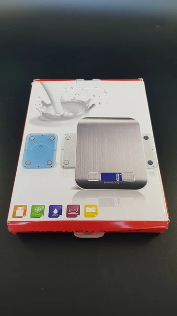 Balances de cuisine numériques 5 kg écran électronique LCD balance équilibre poids alimentaire
