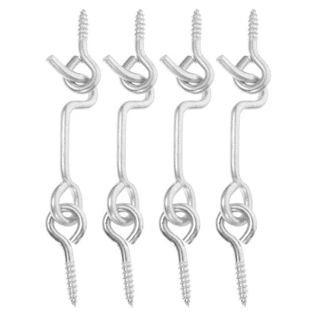 Ganci Per Finestra Senza Viti - 4 Pezzi Bianchi Per Tende E Decorazioni - Foto 6