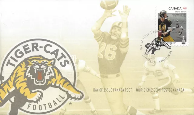 Canada     # 2574    HAMILTON TIGER CATS     Brand New 2012 Unaddressed Issue