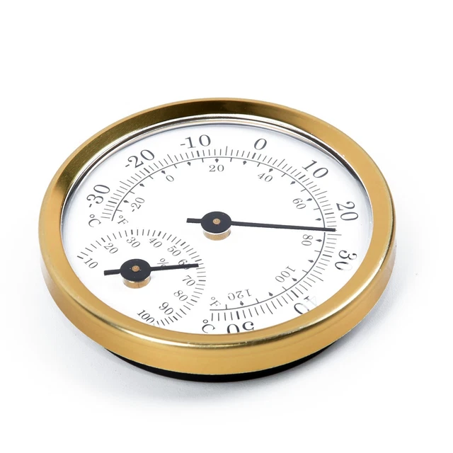 Mini Wall Mounted Barometer Thermometer Hygrometer Weather Station Hanging Gift 2