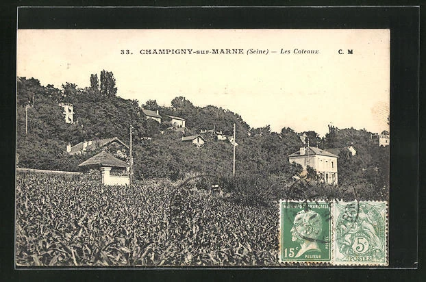 CPA Champigny-sur-Marne, Les Coteaux