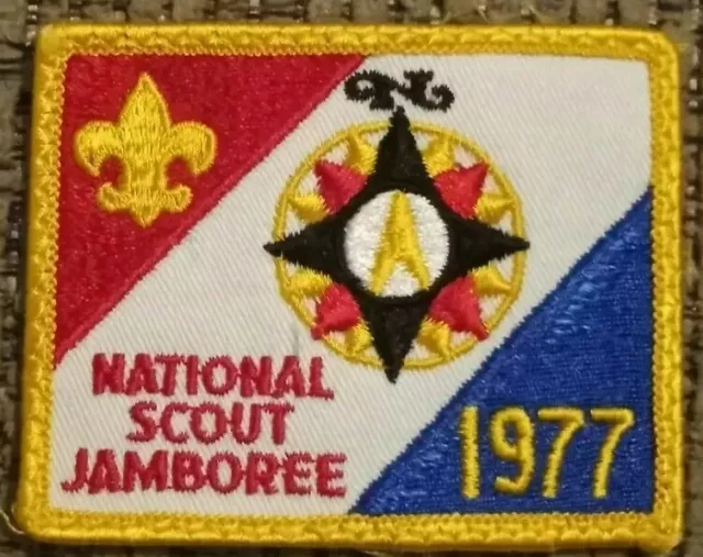 Boy Scouts National Scout Jamboree 1977 BSA patch