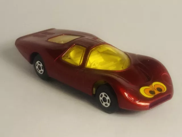 MATCHBOX SUPERFAST #45 Ford Group 6 seltene Augen - neuwertig Original Vintage (RefG1)