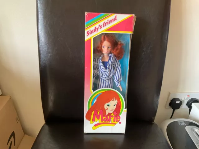 Vintage Pedigree Marie Sindy Doll, Sindy's Friend 1980s stunning Red hair NEW