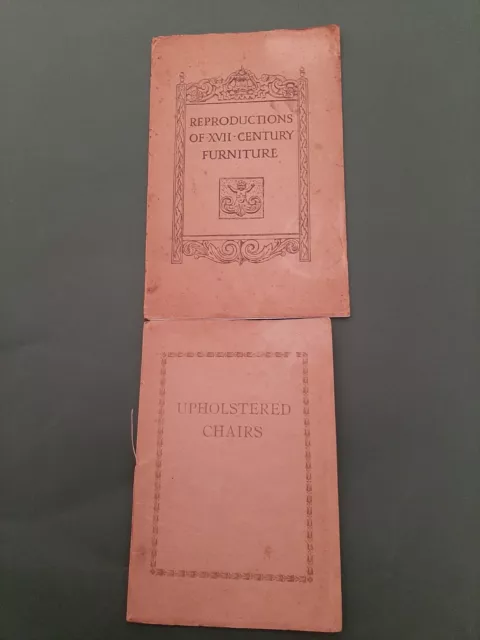 Two antique Liberty & Co Ltd , Furniture and Chairs Catalogs