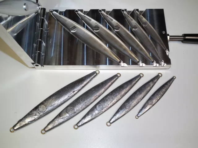 SALTWATER FISH JIG mold 10,12,14,16oz CNC Aluminum $230.00 - PicClick