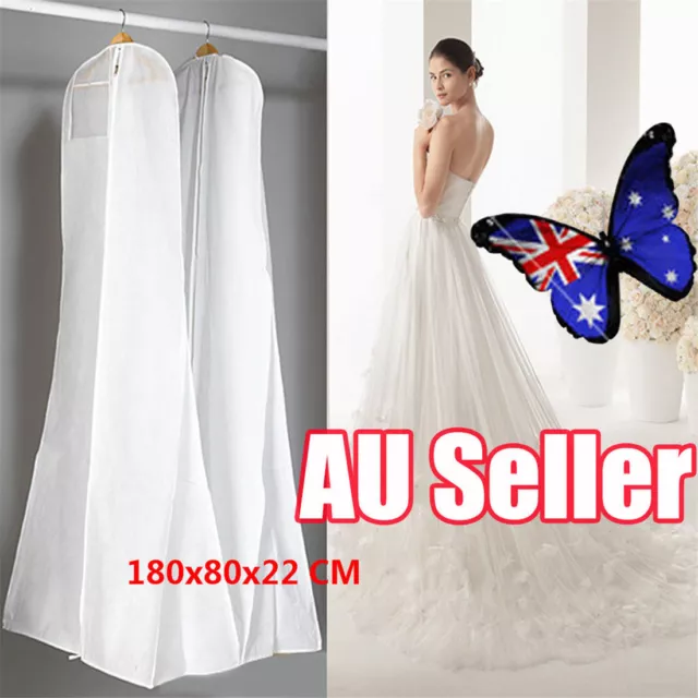 Extra Large Wedding Dress Bridal Gown Garment Breathable Cover Storage Bag ZO