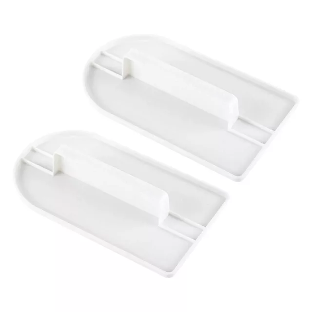 2x Cake Smoother Polisher Paddle Finisher Fondant Icing Cake Decorating Shaping