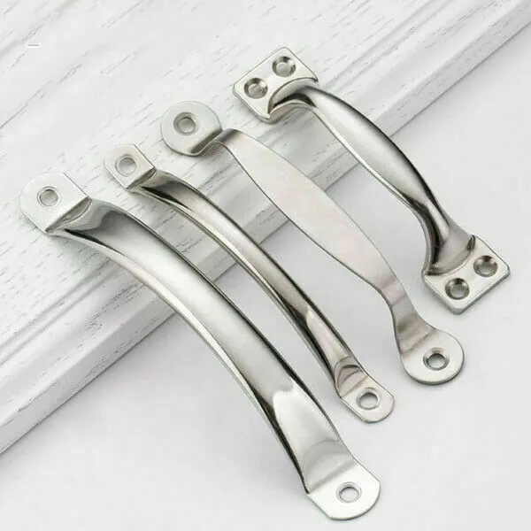 Stainless steel Cabinet Handles Kitchen Door Pulls Drawer Knobs Furniture Handle