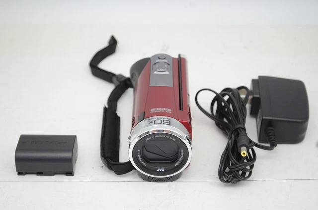 EXCELLENT+5] JVC GZ-HM133 Digital Video Camera Camcorder Red