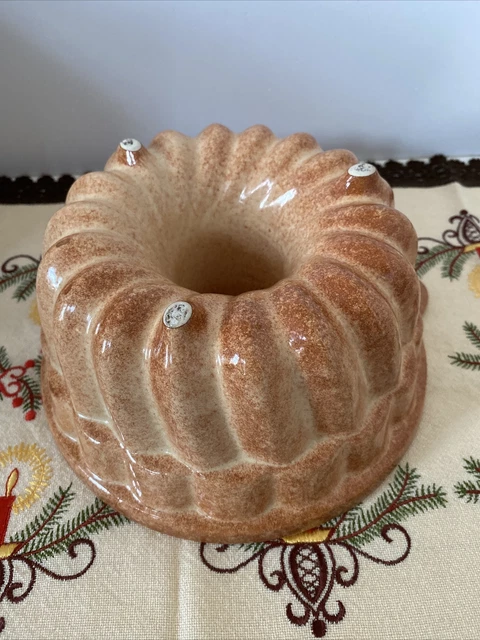 OMAS GUGELHUPF Keramik - Backform beige braun 950 21 W. Germany Vintage ...