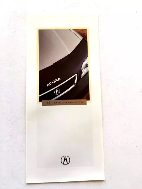 1995 Acura TL Original Factory Car Accessories Brochure Folder