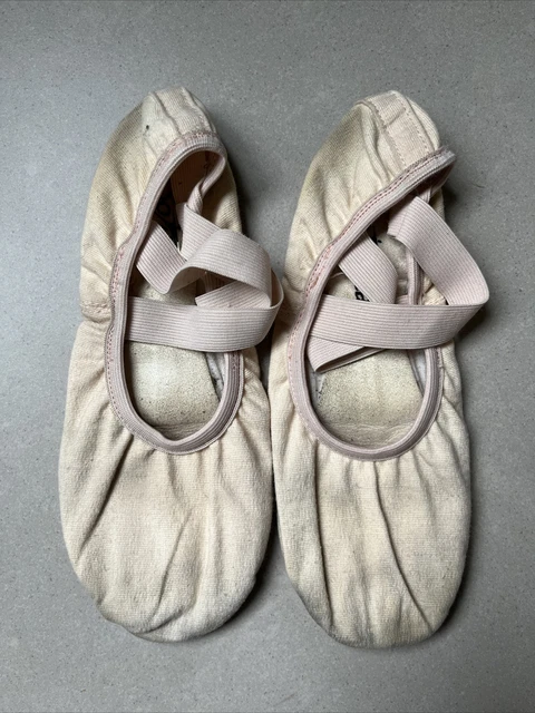 So Danca SD16 Elasticated Split Sole Canvas Ballet Shoes main image 0