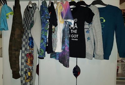 Ragazzi VESTITI successivo Bundle Tops x5 5-6 anni 