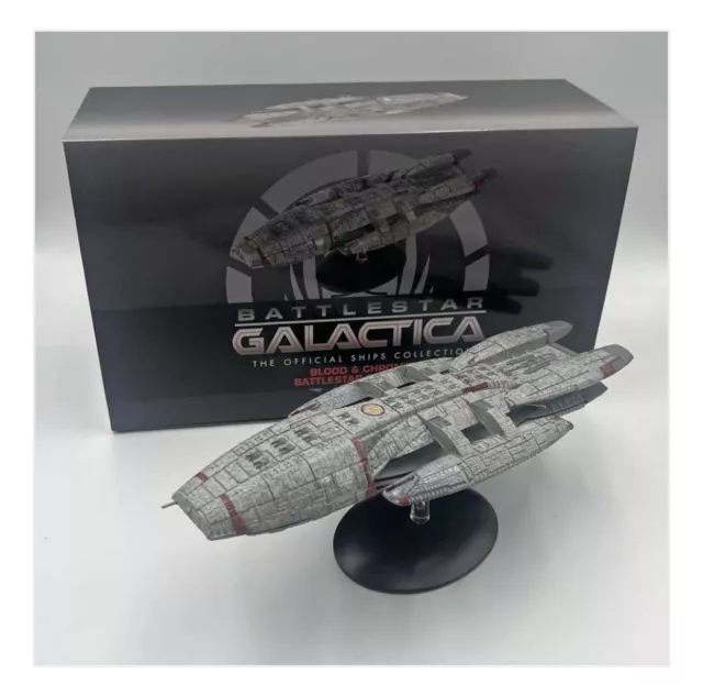 Eaglemoss XL Battlestar Galactica Blood and Chrome Model Ship  New