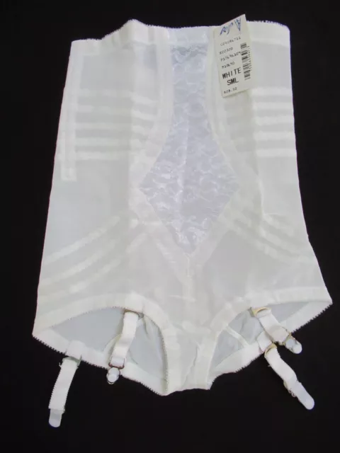 Women's Rago 696 High Waist Panty Girdle (White S)