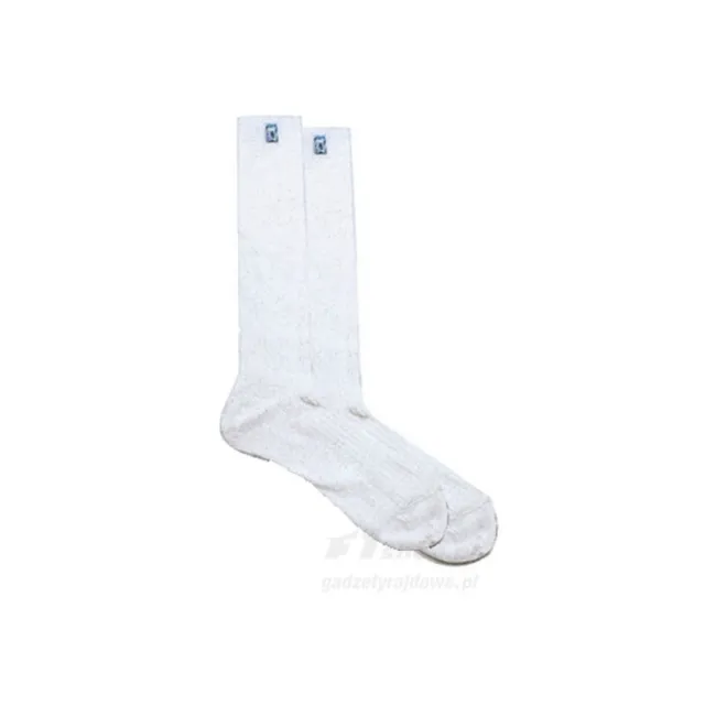 Neu Sparco Lange Socken ICE X-COOL weiß (Homologation FIA) (42/43)