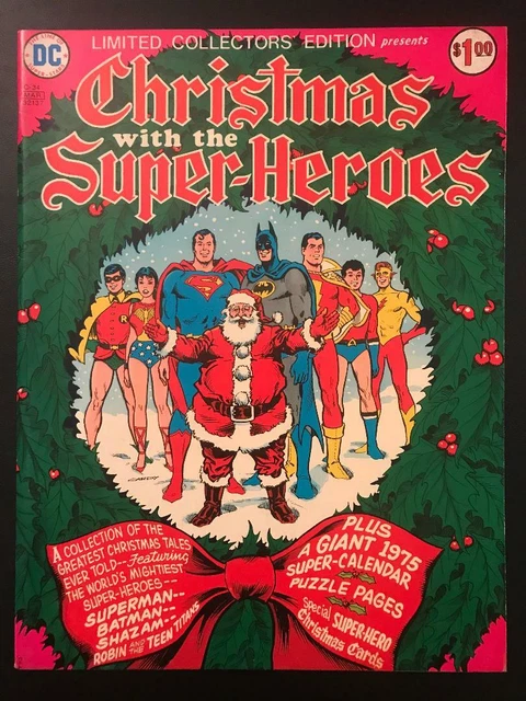 LIMITED COLLECTORS' EDITION CHRISTMAS with the SUPERHEROES 1975 BATMAN - SHAZAM