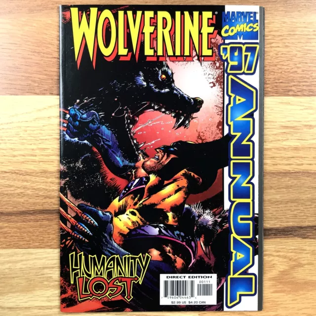 Wolverine 1997 Annual Comic Book Volume 2 Marvel Comics VF NM