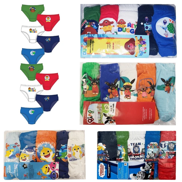 DC Superhero Friend's Boys Briefs 7-Pack Underwear Size 2T