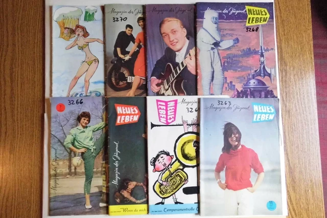 DDR NEUES Leben, Magazin der Jugend, 1960 ZK der FDJ Verlag Junge