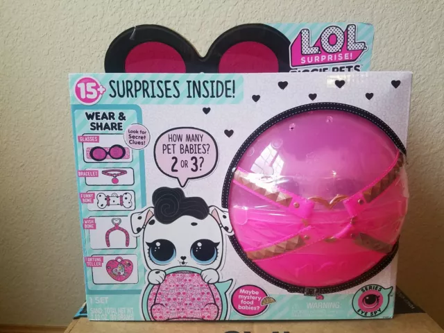 LOL Surprise Doll Biggie Pets Dollmation Dog Eye Spy Series 4 Dalmatian L.O.L.