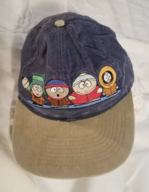 South Park  vtg embroidered Baseball hat  Comedy Central Kyle Stan Cartman Kenny