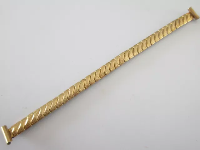 VINTAGE MONTAL 1 5TH 9ct Rolled Gold Expanding Patterned 11mm Watch Strap 12.99 PicClick UK