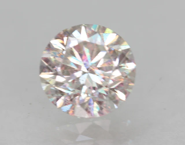 Certified 0.50 Carat E VS1 Round Brilliant Enhanced Natural Loose Diamond 5.08mm