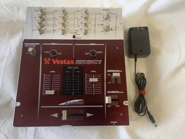 EUR　CONTRÔLEUR　PicClick　professionnel　393,06　Samurai　D　Mixer　DE　PMC-05　Vestax　DJ　FR　MIXAGE　Pro