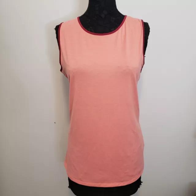 Helly Hansen Thalia Sleeveless Vented Tank Top In Pink & Rose Woman's Size L