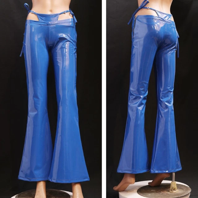 Pantalon Femme Roccobarocco Taille Basse 'patte D'éléphant' Noir - Taille FR 28 (petite) - Neuf Avec étiquettes
