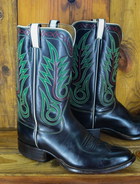 RARE PRISTINE VINTAGE RAY JONES Boots Size 11 D Men Custom Handmade Cowboy 1 999.99 PicClick
