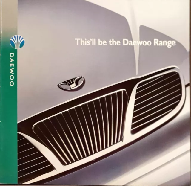 Daewoo Range Brochure 1999