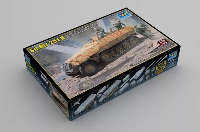 Trombettiera 1/16 00942 Sd.Kfz 251/D