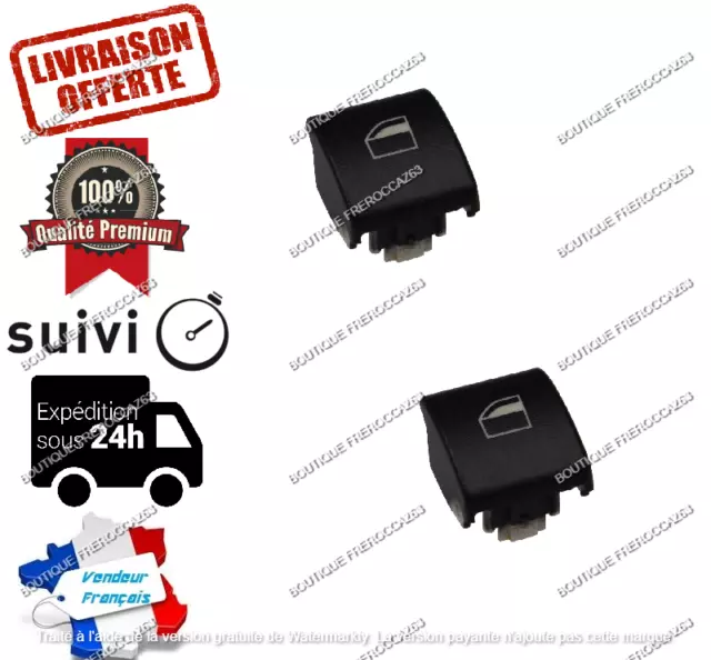 Bouton cache interrupteurs pour commande de lève vitre BMW serie 3 E46