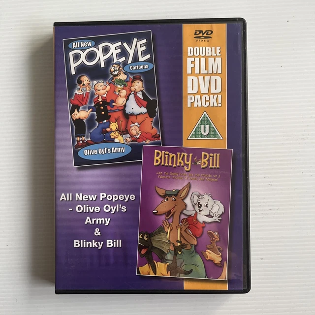 Popeye -  Olive Oyl's Army and Blinky Bill - DVD- All Regions