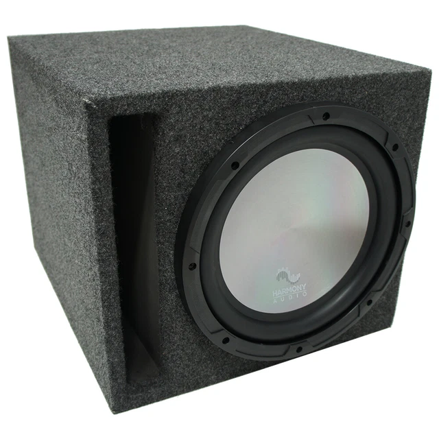 Universal Car Stereo Slotted S Port Single 15" Harmony A152 Sub Box Enclosure