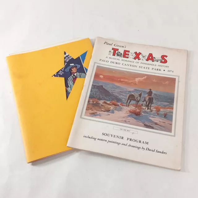 1970s Paul Green Musical Programs The Lone Star TEXAS Mary Moody Palo Duro Park