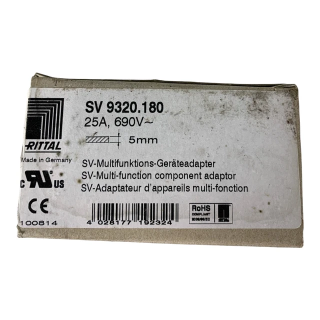 RITTAL SV 9320.180 Sv Multifunction Device Adapter 100814 5mm £27.53 ...