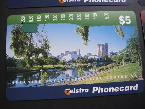 Australia Telstra Phonecard City Skyline Series 1996 2