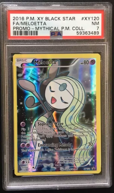 Meloetta FULL ART ULTRA RARE XY120 Promo Pokemon Mythical Collection NM HOLO