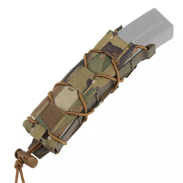 WST Tactical HS Single Mag Poch Support Mag Porteur MOLLE Top Ouvert 9mm Hunting