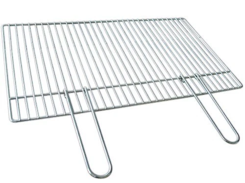 IMEX EL ZORRO 71656 - Griglia per Barbecue, di Acciaio Inox, 80 x 40 cm