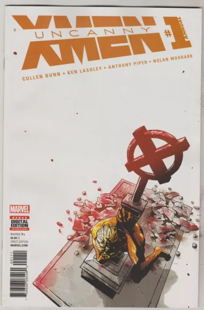 Marvel Comics Uncanny X-Men Annual #1 January 2017 1St Print Nm