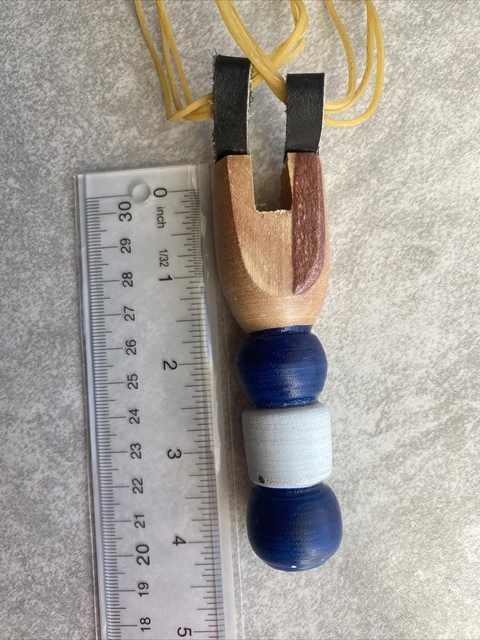 El Salvador Slingshot #03 Handcrafted Wooden Leather Ondilla HONDILLA RESORTERA